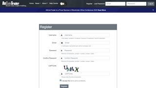 
                            11. Register now to start trading Bitcoin Litecoin and Namecoin