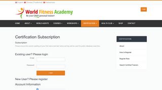 
                            6. Register Now - World Fitness Academy