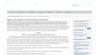 
                            13. Register on our database for contract employment opportunities ...