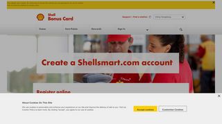 
                            11. Register on Shellsmart.com - CLUBSMART Online