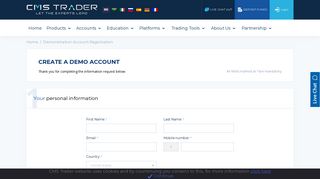 
                            6. Register & Open a CFD Forex Demo Account with ...