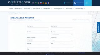 
                            7. Register & Open a CFD Forex Live Account with CMStrader ...