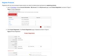 
                            10. Register Products - Huawei Technical Support
