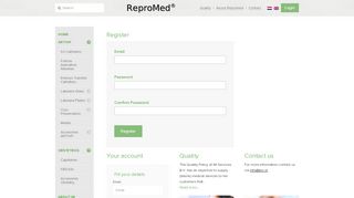 
                            5. Register - Repromed