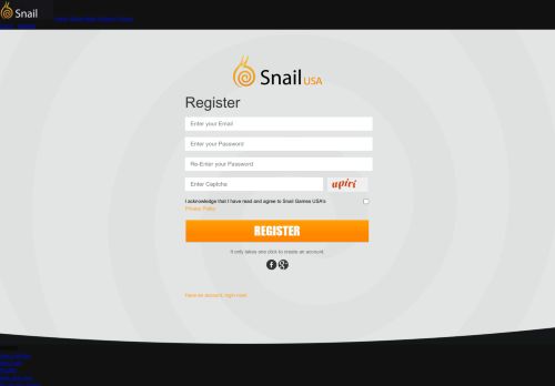 
                            6. Register - Snail Games