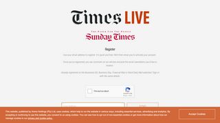 
                            3. Register - TimesLIVE