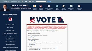 
                            3. Register to Vote Form - Missouri Secretary of State - MO.gov