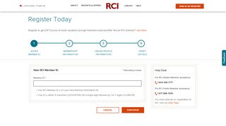 
                            6. Register Today: RCI - RCI.com