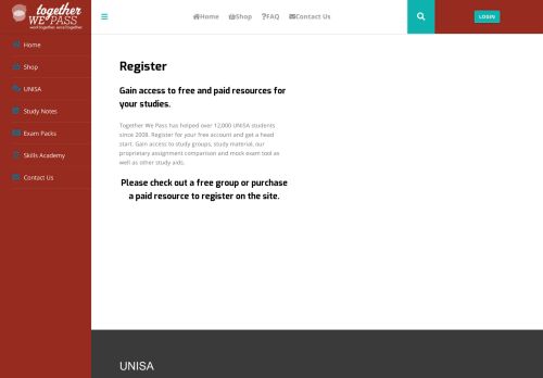 
                            10. Register | Together We Pass