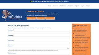 
                            7. Register - Transport Forex