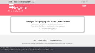 
                            1. Register - Twin Strangers