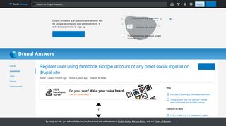 
                            5. Register user using facebook,Google account or ... - Drupal Answers
