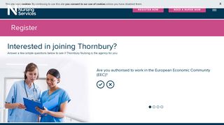 
                            5. Register with us today - Thornbury Nursing