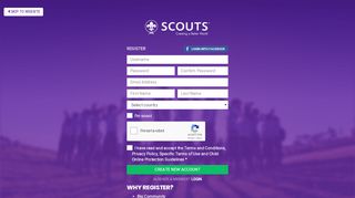 
                            2. Register - World Scouting