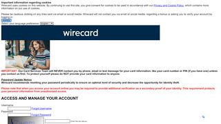 
                            10. Register Your Card - Wirecard