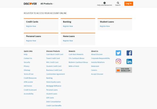 
                            3. Register Your Discover Account for Online Access | Discover