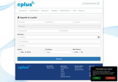 
                            5. Register your ePLUS - E-PLUS PH