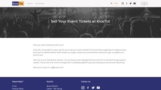 
                            6. Register Your Event - Kiostix