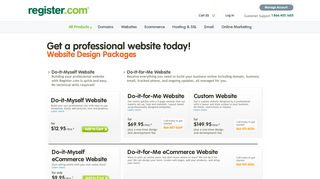 
                            6. Register.com Professional Web Design Services - Custom Website ...