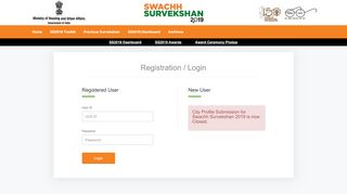 
                            13. Registered User - Swachh Survekshan 2019