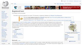 
                            8. Registered user - Wikipedia