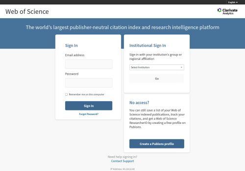 
                            2. registered users sign in - ISI Web of Knowledge