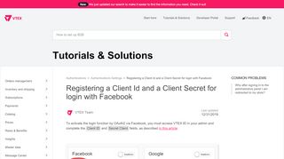 
                            8. Registering a Client Id and a Client Secret for login with ...