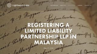 
                            9. Registering a Limited Liability Partnership LLP in Malaysia ...