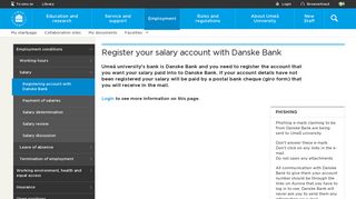 
                            6. Registering account with Danske Bank