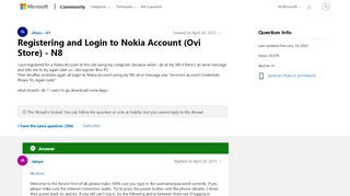 
                            5. Registering and Login to Nokia Account (Ovi Store) - N8 ...