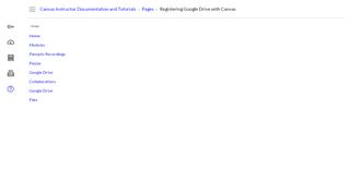 
                            11. Registering Google Drive with Canvas: Canvas Instructor ...