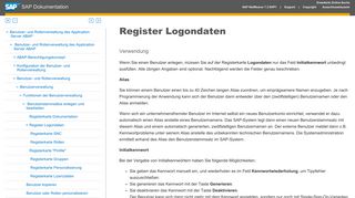 
                            11. Registerkarte Logondaten - SAP Help Portal