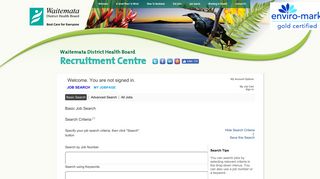 
                            1. Register/Log in - Recruitment Centre for Waitemata District Health Board