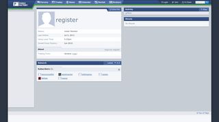 
                            4. register's Profile @ Forex Factory