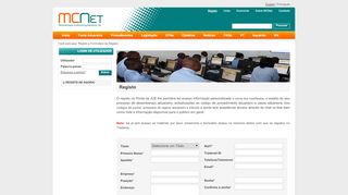 
                            8. Registo - mcnet.co.mz