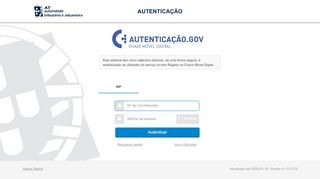 
                            4. Registo via Portal das Finanças - AUTENTICAÇÃO.GOV