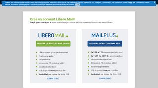 
                            3. Registra Libero Mail