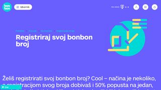 
                            5. Registracija broja – Na bonove – Ponuda — bonbon