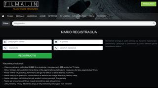 
                            2. Registracija - Filmai online