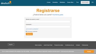 
                            12. Registrarse - deutsch.info