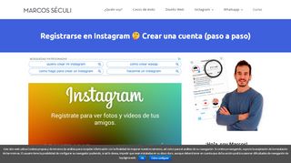 
                            5. Registrarse en Instagram: Crear una cuenta gratis en solo 3 pasos