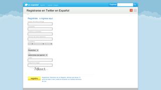 
                            7. Registrarse - Twitter en Español