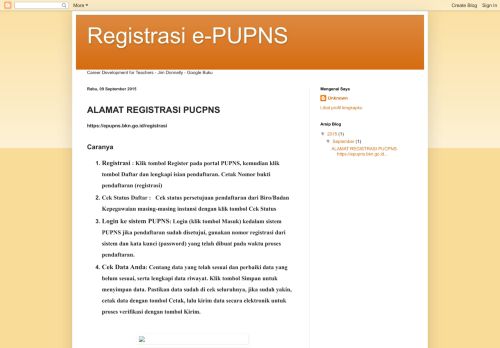 
                            5. Registrasi e-PUPNS