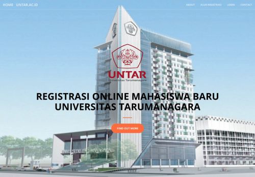 
                            12. Registrasi Online UNTAR