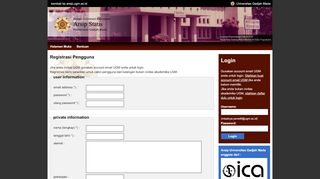 
                            7. registrasi pengguna || Sistem Informasi Kearsipan UGM