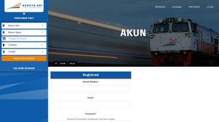
                            1. Registrasi - Situs Resmi PT Kereta Api Indonesia (Persero)