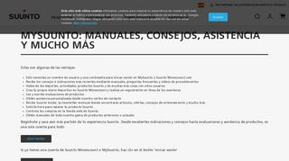 
                            3. Regístrate o inicia sesión en MySuunto