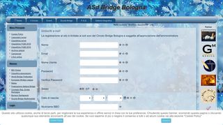 
                            10. Registrati - ASd Bridge Bologna