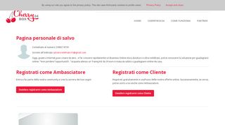 
                            4. Registrati come Ambasciatore - La mia pagina web | CherryBox24