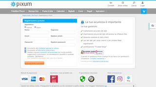 
                            4. Registrati gratis - Mio Pixum